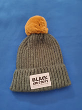 Load image into Gallery viewer, Black Kidstory Beanies/Winter Hats
