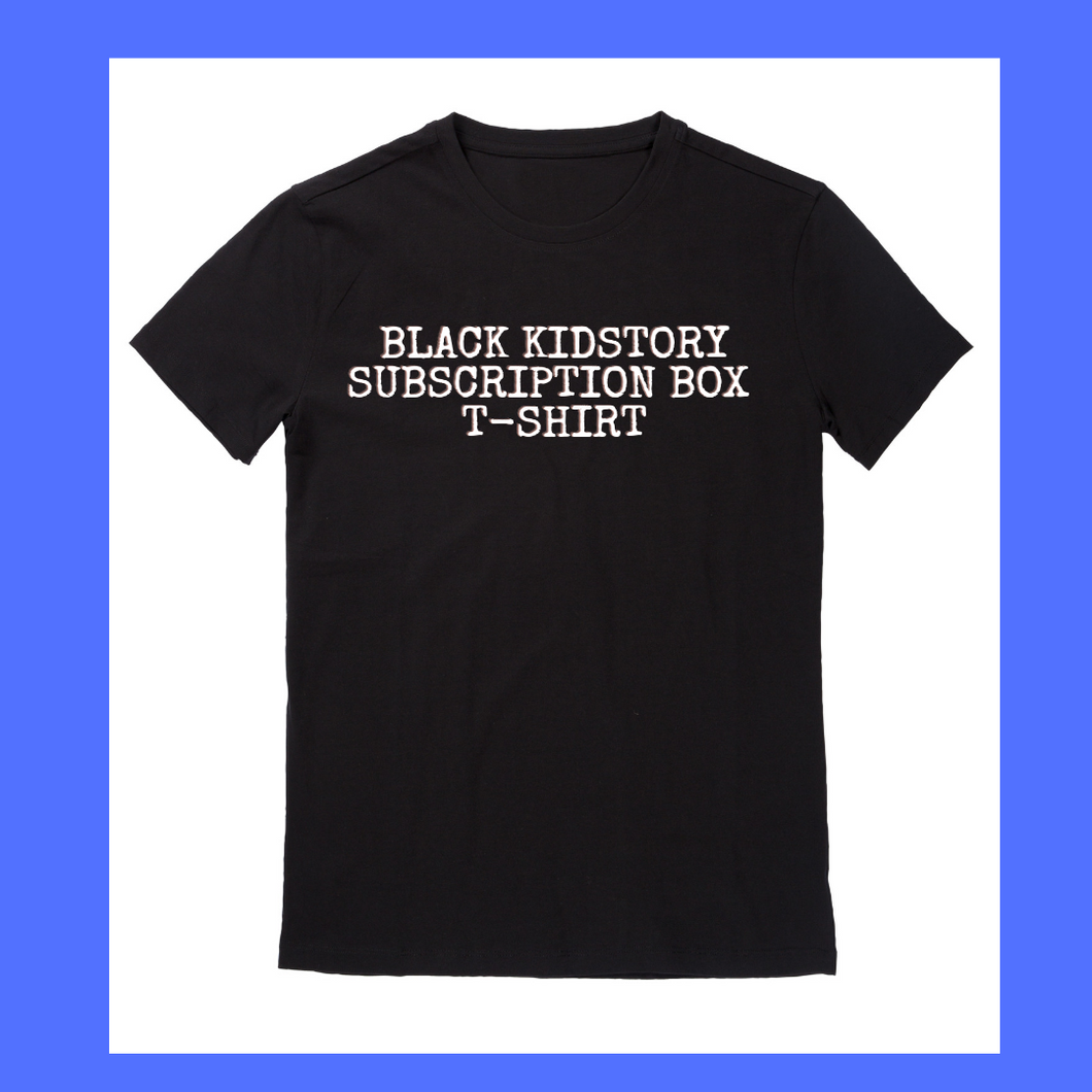 Black Kidstory Subscription Box T-Shirt